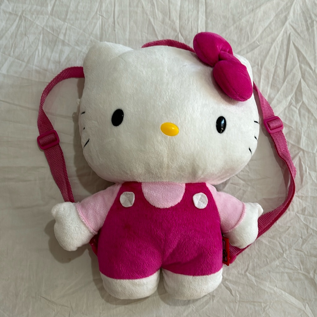 Hello Kitty Plush Backback